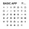 Basic app icon set