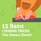 Basic cooking tricks you should know, preparing