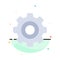 Basic, General, Gear, Wheel Abstract Flat Color Icon Template