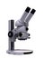 Basic Microscope, retro style, front side view