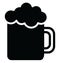 Basic RGB Beer mug Isolated Vector icon which can easily modify or edit Beer mug Isolated Vector icon which can easily modify or e