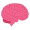 Basic RGB Body, brain Vector Illustration icon which can easily modify