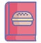 Basic RGB Burger recipe Isolated Vector icon which can easily modify or edit