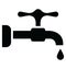 Basic RGB Faucet Isolated Vector Icon which can easily modify or edit