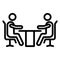 Basic RGBco Businessmen, colleagues Isolated Vector icon which can easily modify or editlleagues