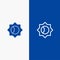 Basic, Setting, Ui Line and Glyph Solid icon Blue banner Line and Glyph Solid icon Blue banner