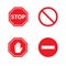 Basic stop symbols