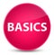 Basics elegant pink round button