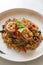 Basil and Spicy Herb Fried Rice with Squid or Octopus