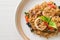 Basil and Spicy Herb Fried Rice with Squid or Octopus