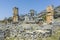 Basilica in the archeological area of ancient Philippi, Greece