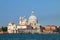 Basilica di Santa Maria della Salute on Punta della Dogana in Venice, Italy