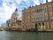 Basilica di Santa Maria della Salute and Stunning Venetian Style Architectures along the Grand Canal of Venice