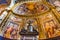 Basilica Nave Altar Paintings Cathedral Church Siena Italy.