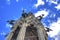 Basilica of Quito tower and gargoyles