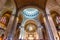 Basilica of Sacre Coeur Sacred Heart interior, Paris, France