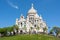 Basilica of Sacre Coeur Sacred Heart on Montmartre hill, Paris, France