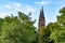 Basilica of Saint Peter and Paul Bazilika svateho Petra a Pavla - in czech, Prague, Czechia - old gothic church