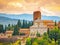 Basilica San Miniato al Monte in Florence, Tuscany, Italy