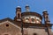 The Basilica of Sant Eustorgio , particular horizontal view of the church