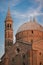 Basilica of St. Anthony of Padua in Padua, Italy. Elements, tower and dome
