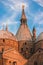 Basilica of St. Anthony of Padua in Padua, Italy. Elements, tower and dome