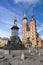 Basilica of Virgin Mary and Adam Mickiewicz Statue