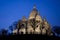 Basilique du Sacre Coeur in Montmartre, night view