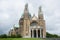 Basilique du Sacre-Coeur (Sacred Heart Basilica) in Brussels, Belgium. Inside view