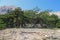 Baska, island Krk, phenomenal Zarok - sandy & rocks area, Adriatic coast, Croatia