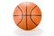 Basket ball on white background sport