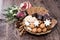 Basket with Christmas Sweets