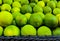 Basket of Fresh, Ripe, Juicy Organic Limes