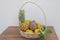 Basket Of Fruits and Mint