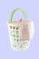 Basket holder up of cloth hang