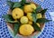 Basket of lemons and citrons