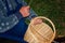 Basket-maker creates a new basket