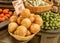 Basket of Onions at a Local Grocery Store