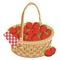 Basket of strawberries