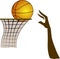 Basketball background