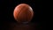 Basketball ball. Animation with alpha channel.