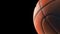 Basketball ball. Animation with alpha channel.