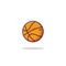 Basketball ball vector