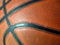 Basketball close-up