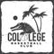 Basketball college club badge. Vector. Concept for shirt, print, stamp or tee. Vintage typography design with crocodile