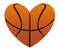 Basketball heart