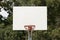 Basketball Hoop With White Backboard