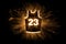 Basketball jersey 23 in sparks