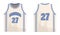 Basketball jersey clothing. Apparel for sport activity. Unisex clothes