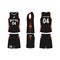 Basketball jersey set template collection.